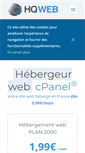 Mobile Screenshot of hqweb.com